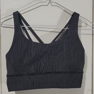 Lululemon Ribbed Longline Energy Bra - Size 10